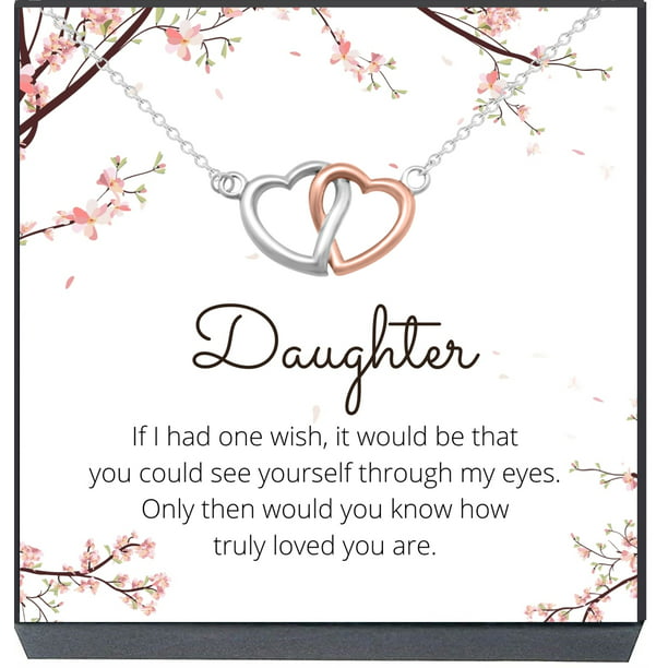 Daughters Birthday Unique Jewelry Daughter Father Daughter Necklace Daughter Gift from Dad To My Daughter Gift For Daughter From Dad